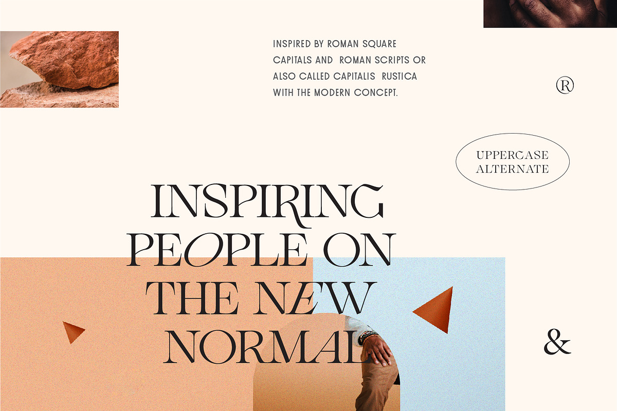 RF Ceqabro Serif Display + Extra, a Sans Serif Font by Unfutur Labs (Photo 3 of 13)