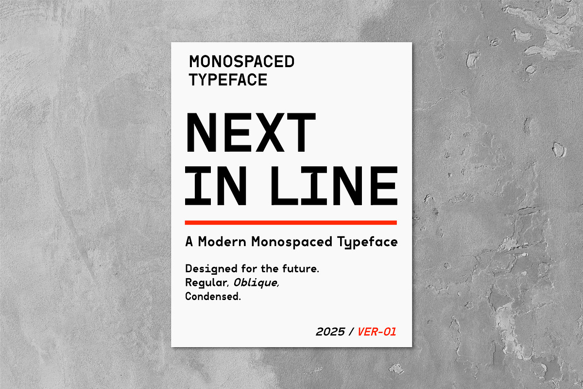 Monopack - Stylish Monospaced Font, a Sans Serif Font by Salamahtype (Photo 4 of 8)