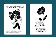 Plants & People: Vector Line Art, a Person Illustration by natahamilton (Thumbnail 10 of 15)