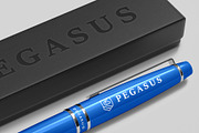 Ballpoint Pen Mockup - 8 views, a Pens & Pencil Mockup by Illusiongraphic (Thumbnail 16 of 26)