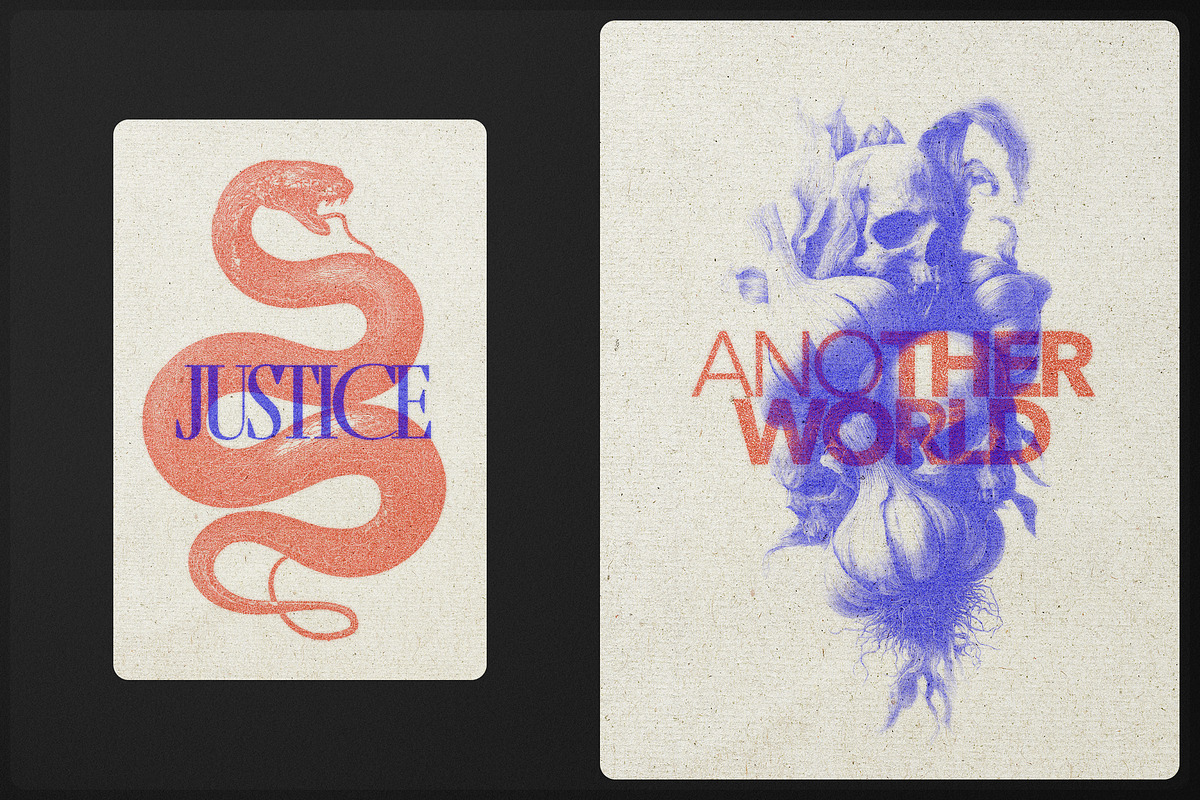 Vintage Overprint Effect, a Layer Style Add-On by Milka (Photo 2 of 6)