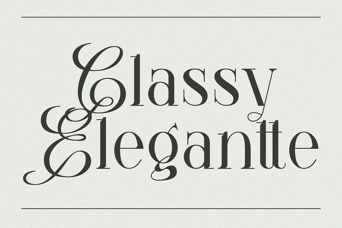 Klandestin - Elegant Serif Typeface, a Serif Font by Dryy.type (Photo 5 of 11)