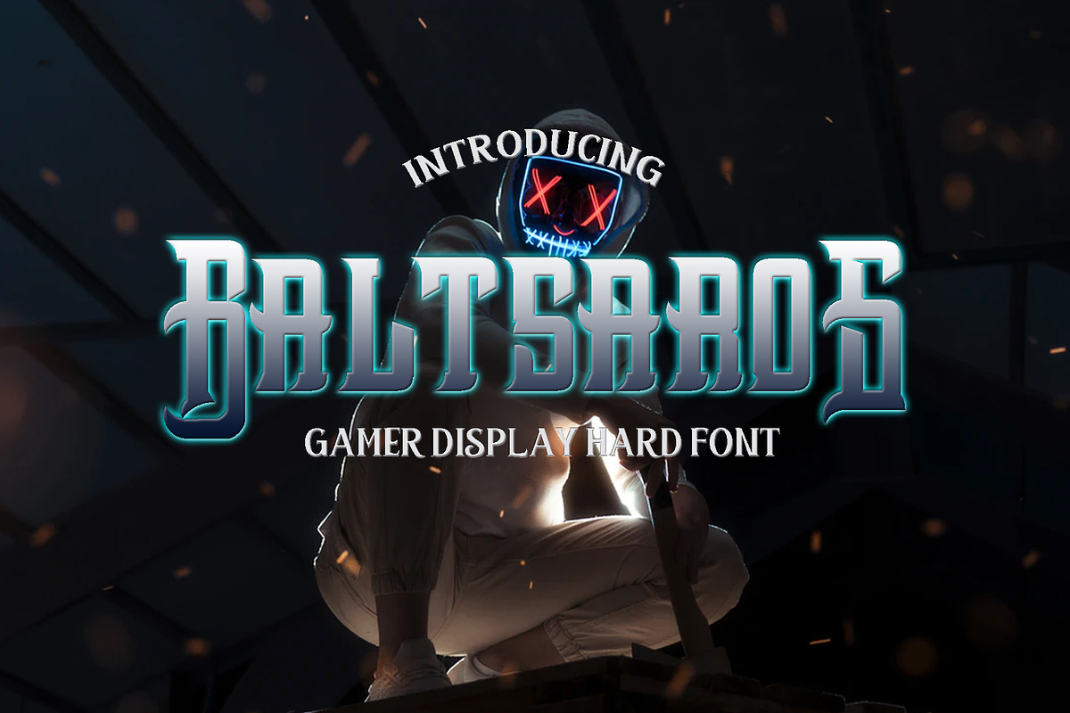 BaltsaroS -Heavy Metal black Font
