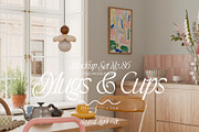 MUGS & CUPS | Frame Mockup Kitchen, a Household Mockup by Stykke Studio (Thumbnail 1 of 13)