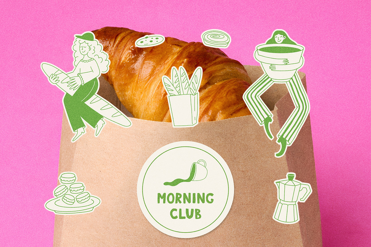 Coffee and Bakery Illustrations, a Food Illustration by AnnArt (Photo 13 of 14)