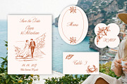 Amalfi Vibe: Vector Ink Sketches, an Object Graphic by divanovskaya_nv (Thumbnail 5 of 20)