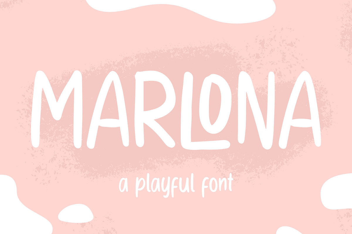 MARLONA - Playful Handwritten Font, a Symbol Font by NTC Graphic (Photo 1 of 7)