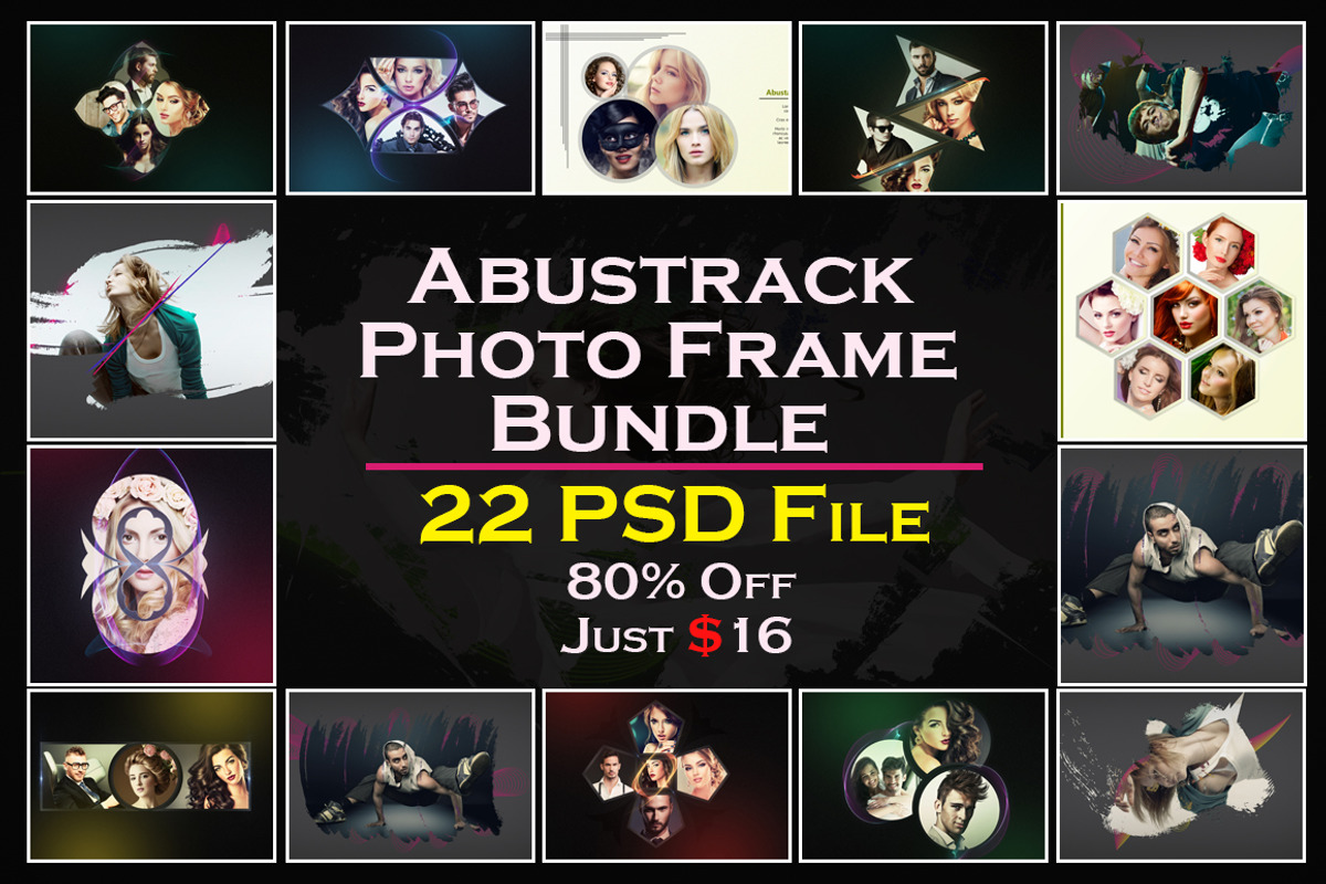 Abustrack Photo Frame Bundle, a Flyer Template by Graphic_Art (Photo 1 of 4)