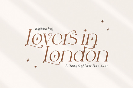 Lovers in London Serif Duo