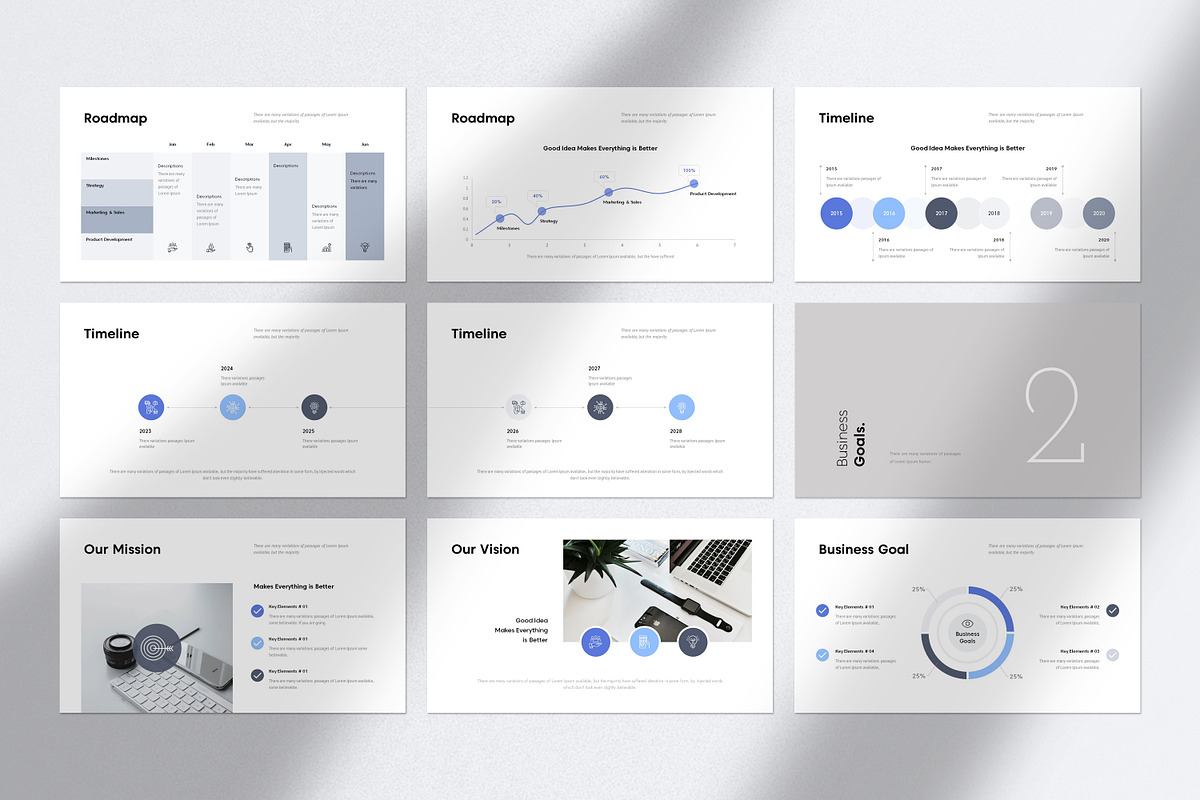 Business Pitch Deck PowerPoint, a Presentation Template by GoldenPixelStudio (Photo 11 of 25)