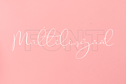 Smashing, a Script Font by Larin Type Co. (Thumbnail 6 of 11)