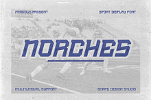 Norches - Sport Font