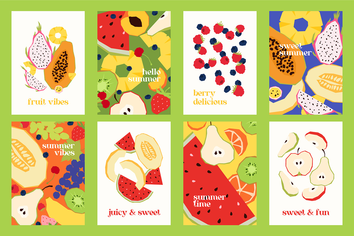Summer fruit, a Food Illustration by Andrey Yaroslavtsev (Photo 7 of 9)