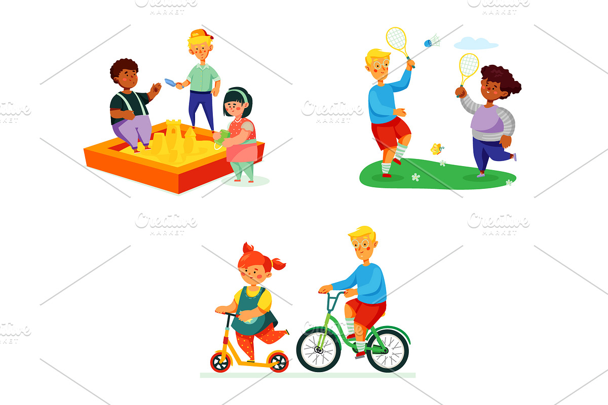 Children's Leisure - Illustrations, a Templates & Theme by Boyko Pictures (Photo 13 of 13)
