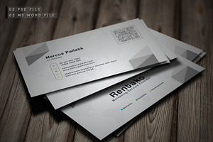 Business Card+Bonus Ms Word File