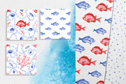 Underwater World. Watercolor., an Animal Illustration by SvetLana (Thumbnail 11 of 13)