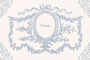 Ornate baroque Clip art, a Decorative Illustration by Ekaproeka (Thumbnail 5 of 6)
