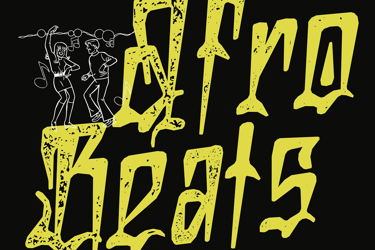 CS Corpse Stamp, a Sans Serif Font by Craft Supply Co. (Photo 3 of 8)
