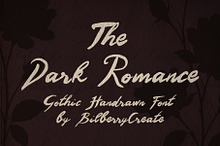 Dark Romance Gothic Font