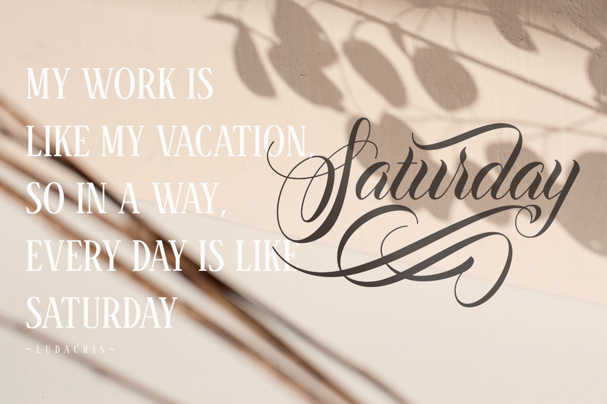 Bandung PRO - Luxury Wedding Font, a Script Font by dexsarharryfonts (Photo 7 of 9)