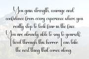 Justify | Script Font, a Handwritten Font by Scratchones (Thumbnail 6 of 9)