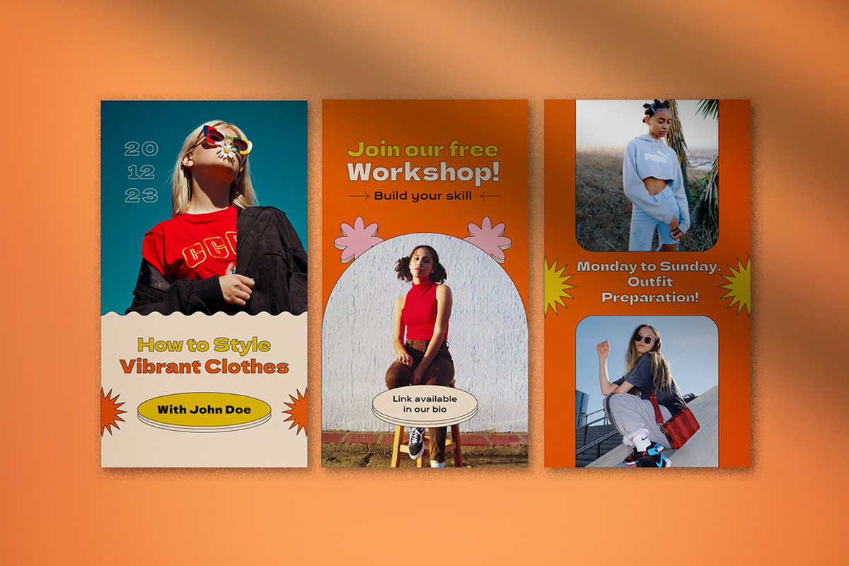 Fashion Engagement Instagram Booster, a Social Media Template by graphicook (Photo 4 of 5)