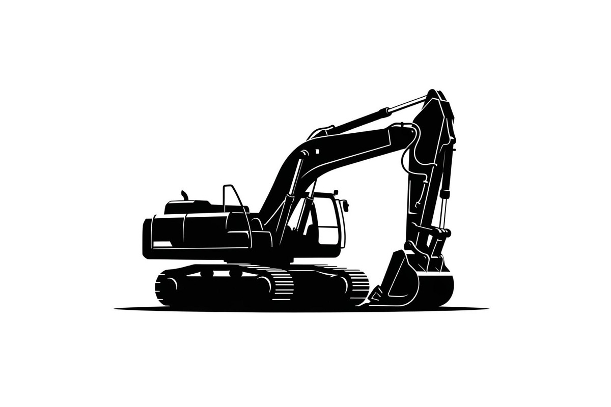 Excavator Construction Vector Bundle, an Illustration by Amazin_art (Photo 36 of 51)