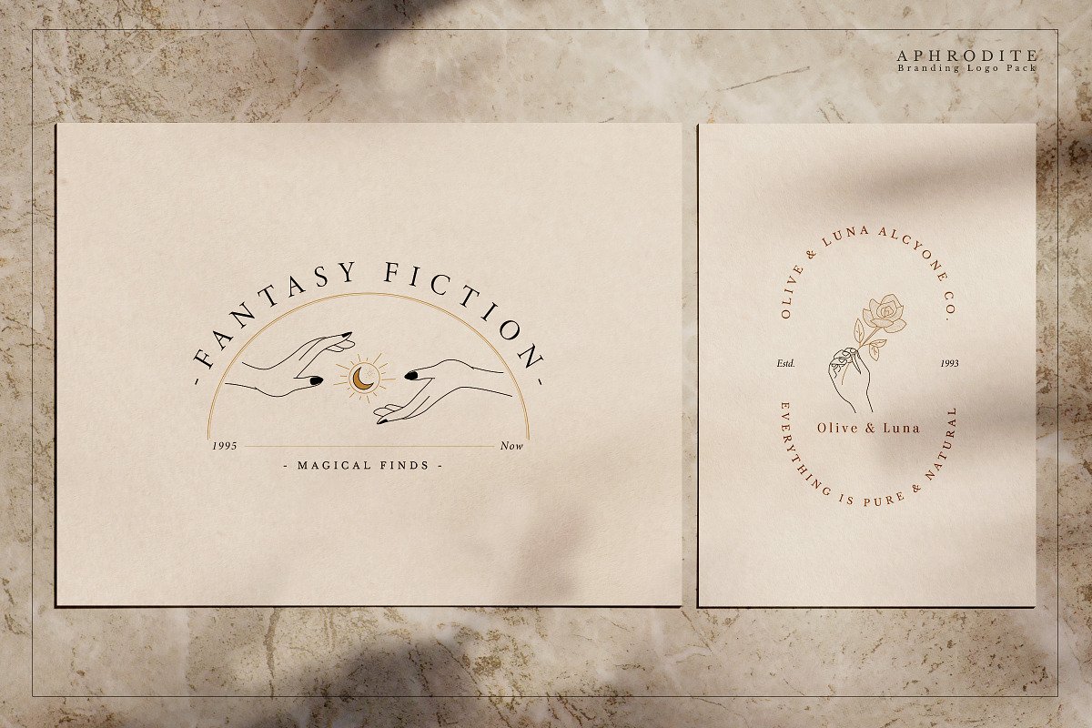 Aphrodite Branding Logos, a Branding & Logo Template by SNIPESCIENTIST (Photo 26 of 32)