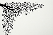 50 Tree Branch Corner Silhouette, a Decorative Illustration by Amazin_art (Thumbnail 8 of 27)