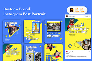 Urban Fashion - Instagram Bundle 02, a Social Media Template by Dhabee