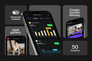 SuperFit Workout Fitness Mobile App, an UI Kit Template by Lumina_ui_ux202 (Thumbnail 2 of 7)