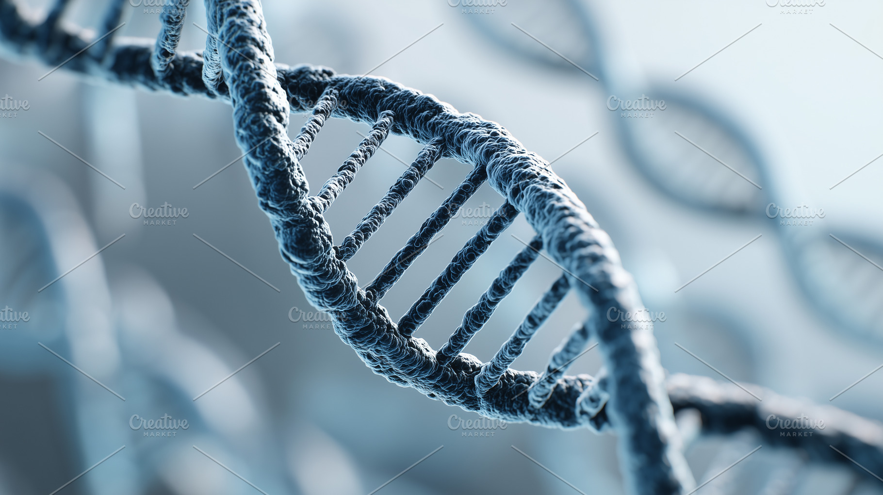 DNA double helix structure represent, a Health & Medical Photo by MistyDay