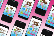 Hand Drawn Flat Plant Sale Flyer Set, a Flyer Template by Aiyari Graphic (Thumbnail 2 of 3)