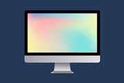 iMac Isometric & Simple Mockups Set, a Mac Mockup by tamiq (Thumbnail 2 of 5)