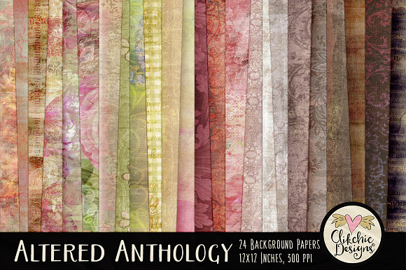 Altered Anthology 24 Shabby Textures preview 8