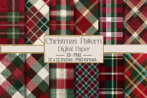 Christmas Pattern for Gift Card, a Texture Illustration by DreamPrint404