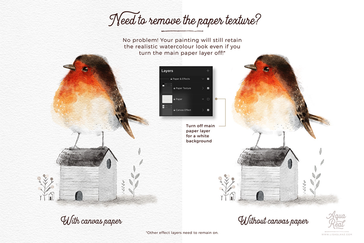 AquaReal Procreate Watercolor Set, a Brush Add-On by Lisa Glanz (Photo 14 of 16)
