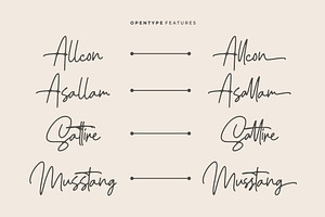 Ellouise - Handwriting Font