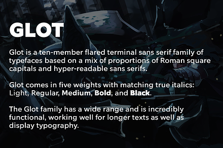 Glot, a Sans Serif Font by Wordshape