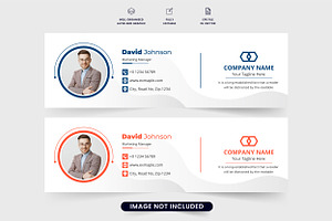 Digital email signature template, an Email Template by Iftikhar Alam