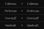 Quicklight - Advertisement Font, a Sans Serif Font by RockboyStd (Thumbnail 8 of 12)