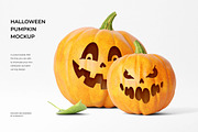 Halloween Pumpkin Mockup, a Product Mockup by zpackcreative (Thumbnail 1 of 7)