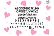 Valentine Heart Decor Font, a Sans Serif Font by LivelyAutumn11.11 (Thumbnail 2 of 3)