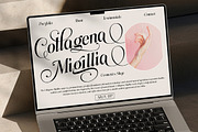 Megivia Calligraphyc Serif | 6 Fonts, a Serif Font by IM Studio (Thumbnail 3 of 12)