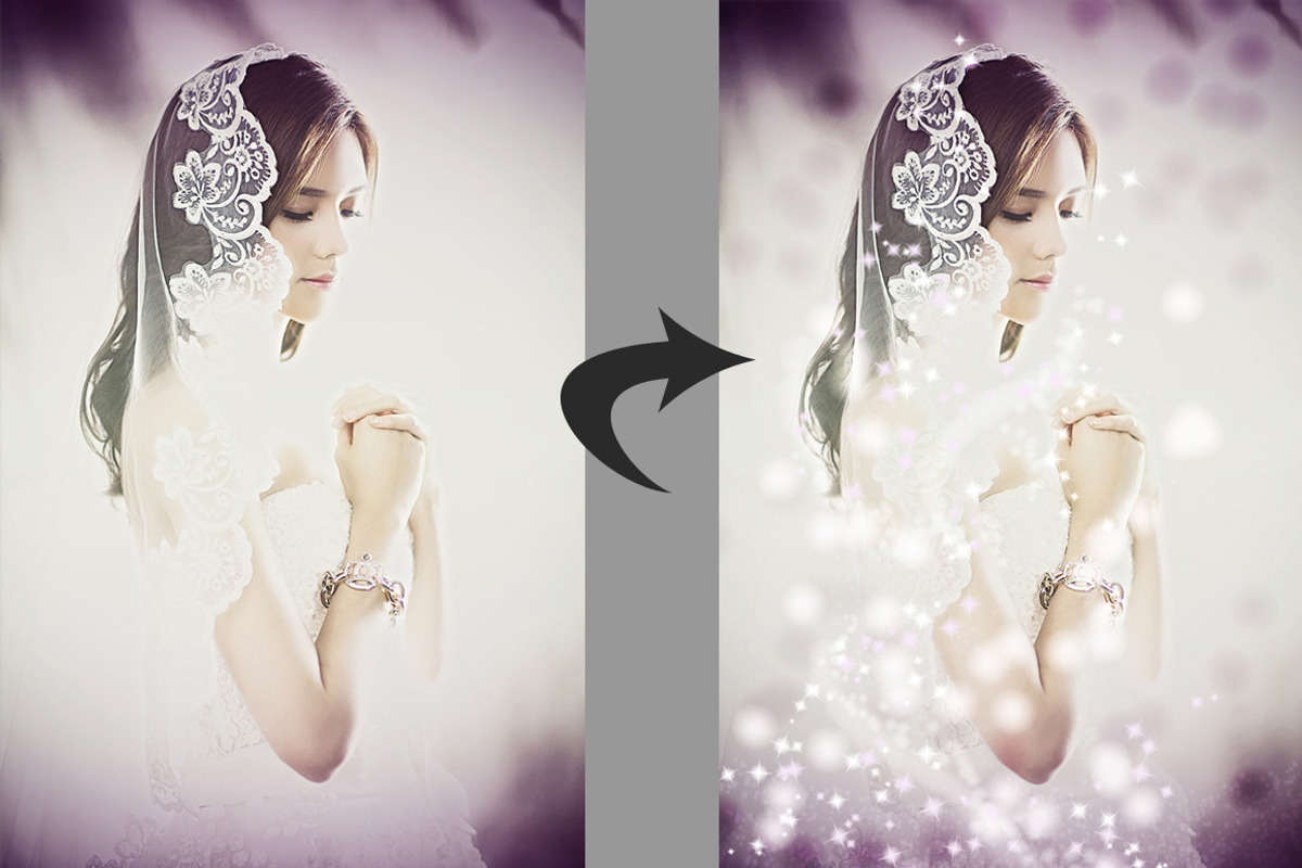 Fairy Dust PHOTOSHOP sparkle brushes, a Brush Add-On by Transfuchsian (Photo 3 of 5)