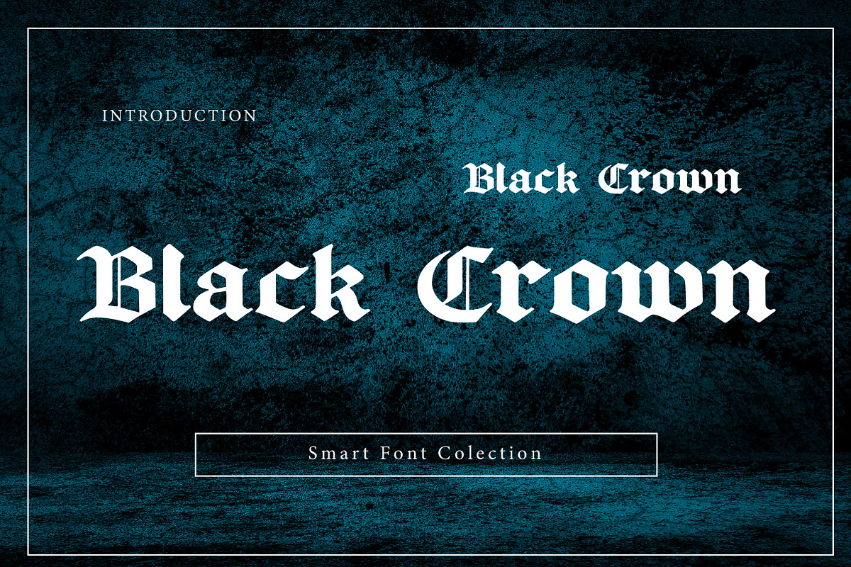 Black Crown, a Blackletter Font by Wow Magic (Photo 1 of 3)