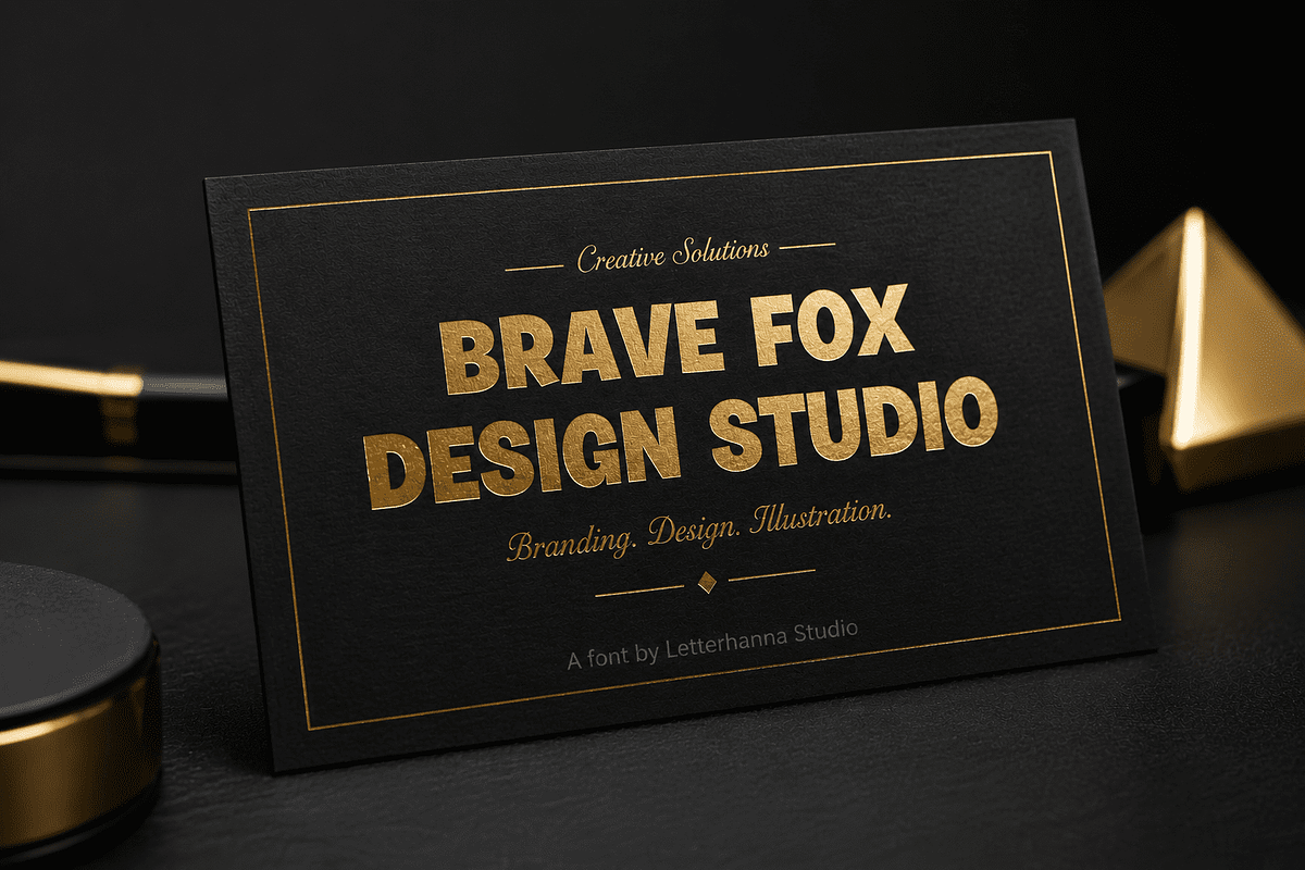 Zigwo Black Chunky Bold Display Font, a Sans Serif Font by Letterhanna Studio (Photo 4 of 9)