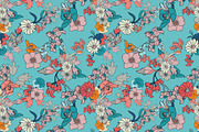 Blue Vector Pattern Pack, a Pattern Graphic by Ania Illustration (Thumbnail 8 of 9)