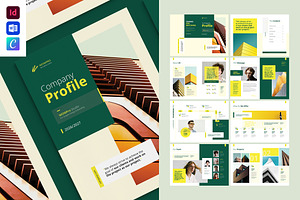 Company Profile, a Brochure Template by WOWPro