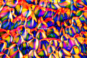 Molten: Fluid Metallic Textures